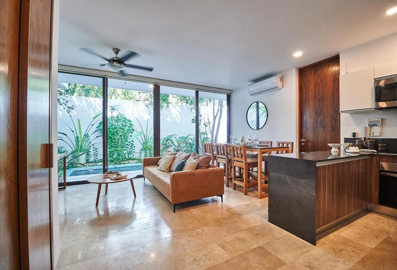 Omara 2-Br Pool - Tropical 2-Br Condo With Private Pool + Amenities! Tulum Apartmán